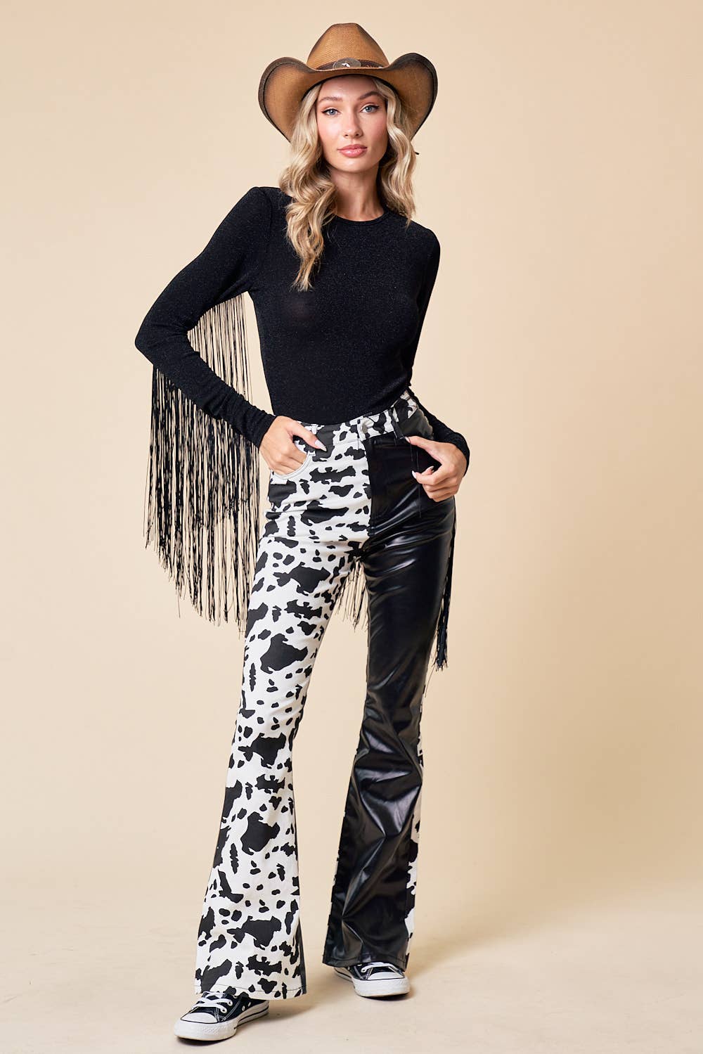 Catch a Cowboy Flare Pants