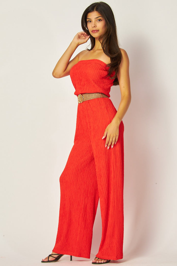 Crimson Cowgirl Jumpsuit