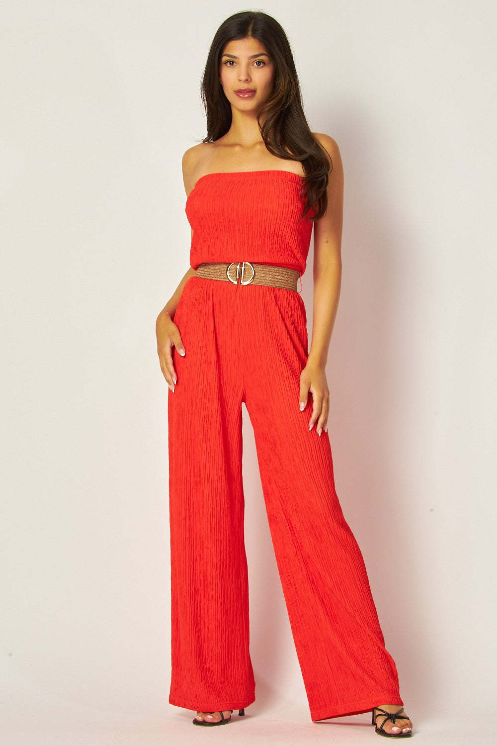 Crimson Cowgirl Jumpsuit